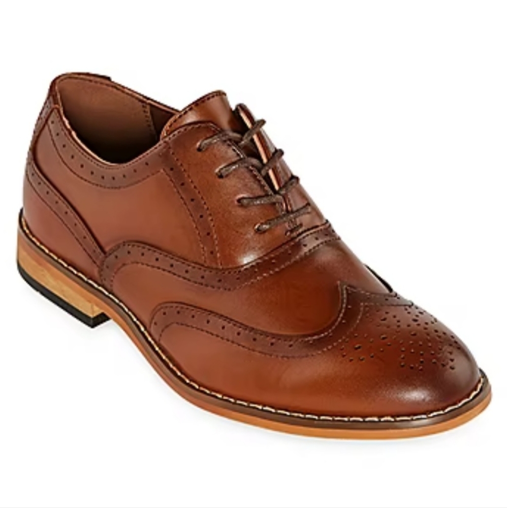 Stacy Adams Little Boys  Dunbar Wing Tip Oxford Shoes